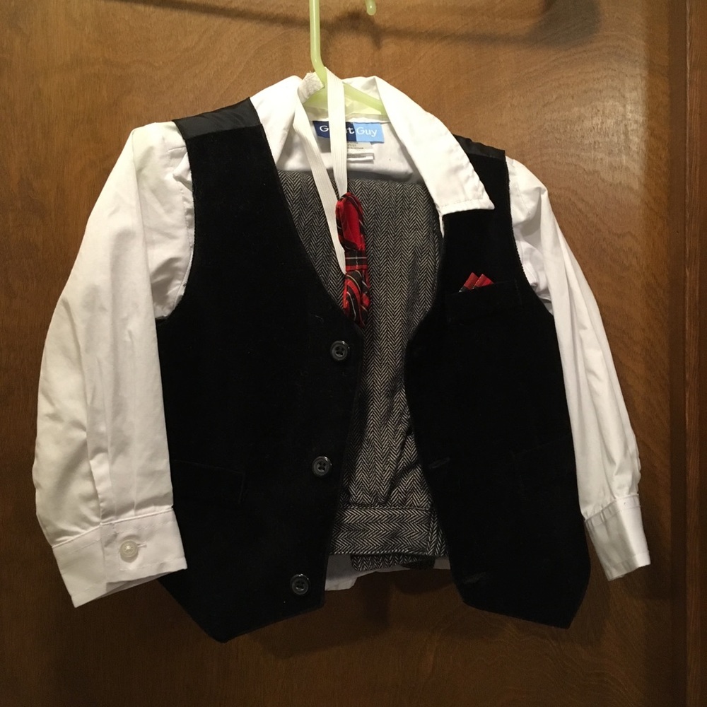 4 piece toddler suit